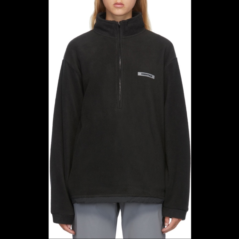 FOG Essentials Fear Of God Half Zip Polar Fleece